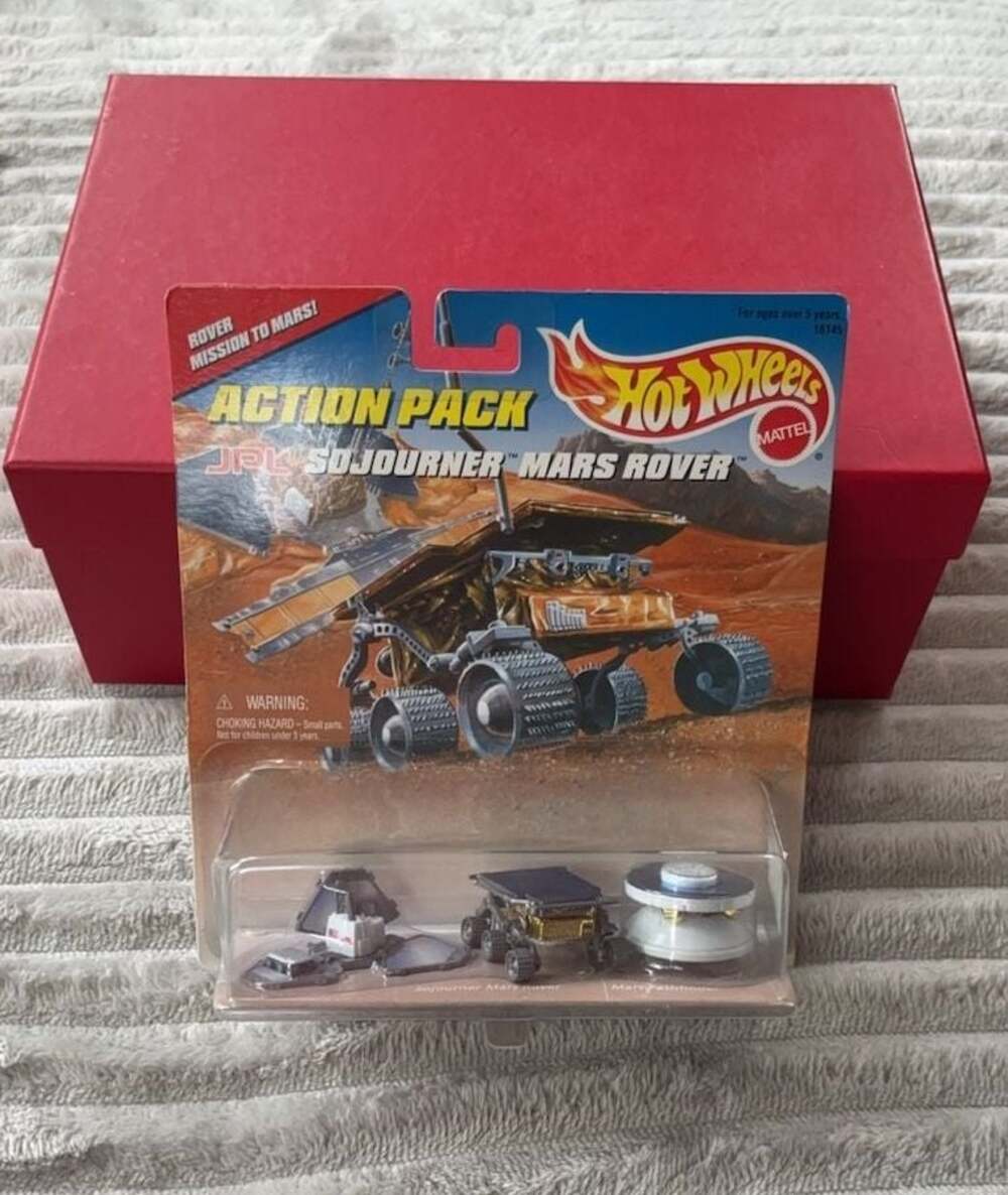 1996 Hot Wheels Action Pack JPL Sojourner Mars Rover #16145-0980